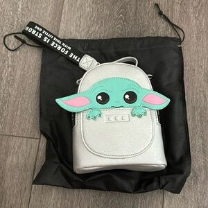 Star Wars Baby Yoda Grogru wristlet and crossbody purse